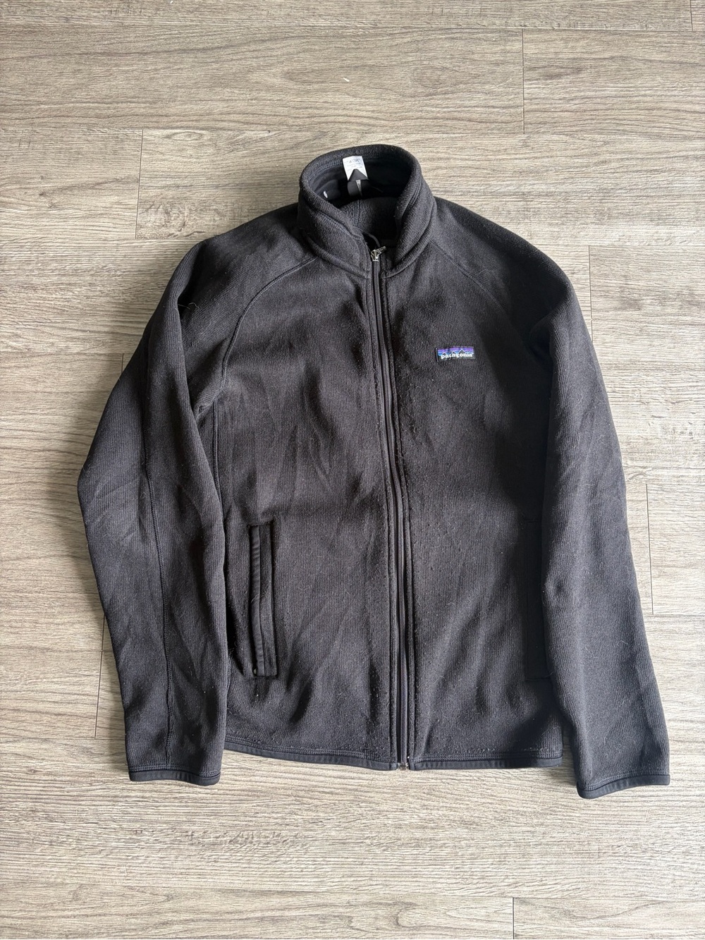 Patagonia Men’s Black Full-Zip Performance Fleece Jacket
